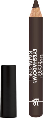 Deborah Milano EYESHADOW&KAJAL PENCIL - 10(MAT BROWN)
