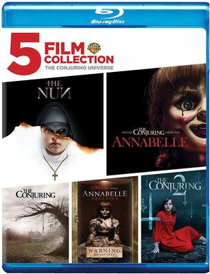The Conjuring Universe 5 Movies Collection: The Nun + Annabelle: Creation + The Conjuring 2 + Annabelle + The Conjuring (5-Disc Box Set) (Region Free)(Blu-ray English)
The Conjuring Universe 5 Movies Collection: The Nun + Annabelle: Creation + The Conjuring 2 + Annabelle + The Conjuring (5-Disc Box Set) (Region Free)(Blu-ray English)