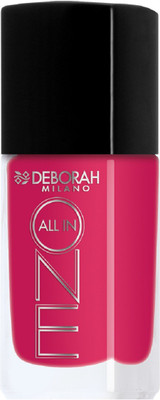 Deborah Milano ALL IN ONE NAIL ENAMEL - 5 NAIL POLISH MAGENTA PINK