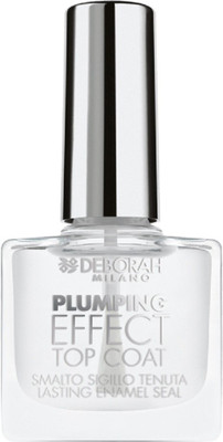 Deborah Milano GEL EFFECT - TOP COAT PLUMPING NAIL POLISH TRANSPARENT