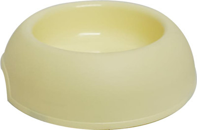 Bluerider Round Plastic Pet Bowl(900 ml White)