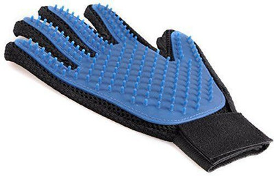 Furious3D Grooming Gloves for Dog, Cat (Blue, Fits All) Grooming Gloves for Dog & Cat(Blue, Black, Fits All)