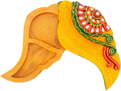Chesta Enterprises Meenakari Shankh Shape Shubh Labh Container Decorative Showpiece - 2.54 cm(Neem Wood, Multicolor)
Chesta Enterprises Meenakari Shankh Shape Shubh Labh Container Decorative Showpiece - 2.54 cm(Neem Wood, Multicolor)
