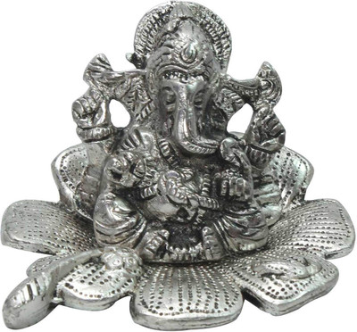 Chesta Enterprises Traditional Fool Ganesh Showpiece Decorative Showpiece - 9 cm(Carbon Steel, Silver)
Chesta Enterprises Traditional Fool Ganesh Showpiece Decorative Showpiece - 9 cm(Carbon Steel, Silver)
