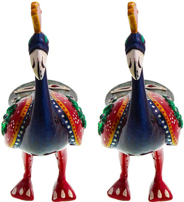 Little Jaipur Lac Work Paper Mache Peacock Pair Gift Handicraft Decorative Showpiece - 2.54 cm(Paper Mache, Multicolor)
Little Jaipur Lac Work Paper Mache Peacock Pair Gift Handicraft Decorative Showpiece - 2.54 cm(Paper Mache, Multicolor)