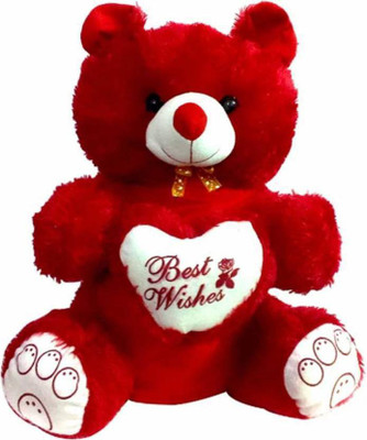 Nihan Enterprises Soft & Cute Red Color Teddy Bear With Best Wishes Heart - 45 CM - 45 cm(Red)
Nihan Enterprises Soft & Cute Red Color Teddy Bear With Best Wishes Heart - 45 CM - 45 cm(Red)