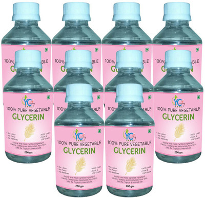 YC CARE 100% Pure Vegetable Glycerin - Pack 10(200 g)
YC CARE 100% Pure Vegetable Glycerin - Pack 10(200 g)