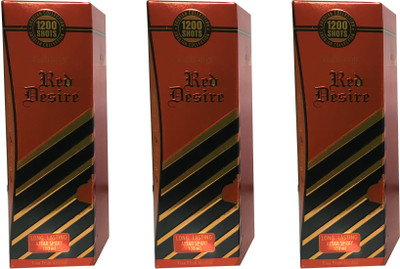 Al Nuaim Red Desire (pack of 3) Perfume Body Spray - For Men & Women(100 ml, Pack of 3)
Al Nuaim Red Desire (pack of 3) Perfume Body Spray - For Men & Women(100 ml, Pack of 3)