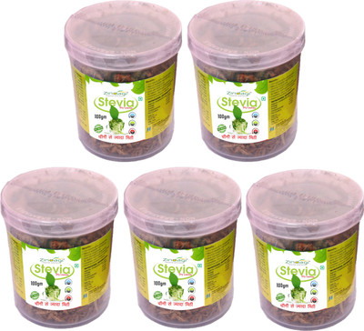 Zindagi Stevia Dry Leaves - Dry Stevia Leaves - Sugarfree Stevia Leaf - Dry Stevia Leaves (Pack Of 5) Sweetener(100 g, Pack of 5)
Zindagi Stevia Dry Leaves - Dry Stevia Leaves - Sugarfree Stevia Leaf - Dry Stevia Leaves (Pack Of 5) Sweetener(100 g, Pack of 5)