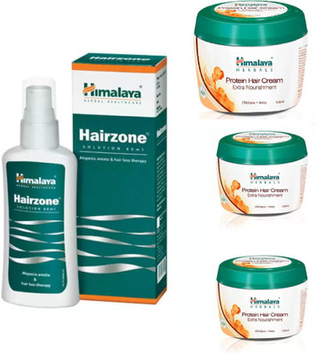 Himalaya hairzone , protien hair cream(Set of 4)