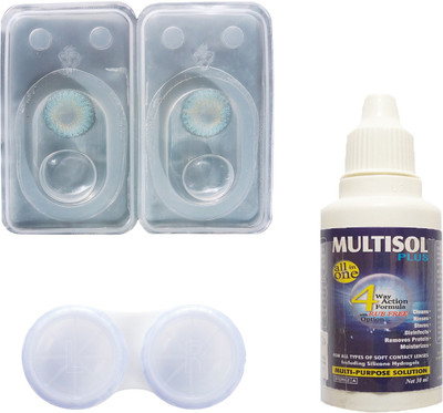 Crystal torquise coloured Contact lenses with Case & solution Monthly Contact Lens Quaterly Contact Lens(0, torquise, Pack of 1)
Crystal torquise coloured Contact lenses with Case & solution Monthly Contact Lens Quaterly Contact Lens(0, torquise, Pack of 1)