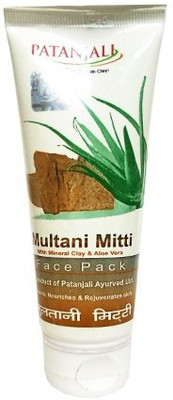 Patanjali Aloe Vera Multani Mitti 60g Face Pack(60 g)