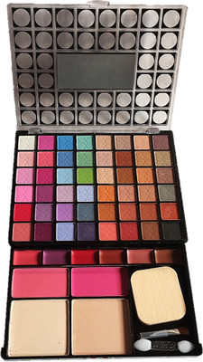 T.Y.A Fashion Makeup Kit - 48 Eyeshadow, 6 Lip Gloss, 2 Blushers, 2 Pressed Powder and Brushes