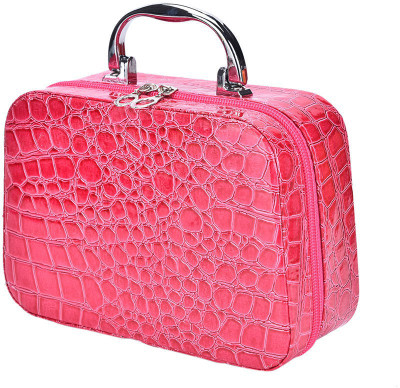 Romino Multifunction Travel Cosmetic MakeUp Bag With Small Mirror Adjustable Dividers for Cosmetics Makeup Brushes make up, make up and Jewellery, all function of cosmatic bag Vanity Box(Pink)
Romino Multifunction Travel Cosmetic MakeUp Bag With Small Mirror Adjustable Dividers for Cosmetics Makeup Brushes make up, make up and Jewellery, all function of cosmatic bag Vanity Box(Pink)
