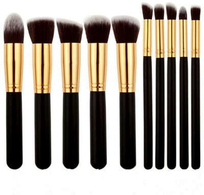 Rsentera Best quality 10 pc Professional Brush Premium Synthetic Foundation Powder (Black)(Pack of 10)
Rsentera Best quality 10 pc Professional Brush Premium Synthetic Foundation Powder (Black)(Pack of 10)