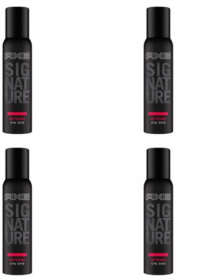 AXE signature perfume for men intense PCK4 Perfume Body Spray - For Men(122 ml, Pack of 4)
AXE signature perfume for men intense PCK4 Perfume Body Spray - For Men(122 ml, Pack of 4)