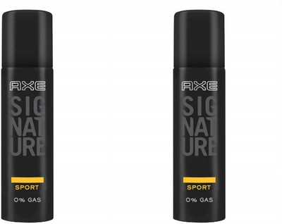 AXE signature perfume for men sport pck2 Perfume Body Spray - For Men(122 ml, Pack of 2)
AXE signature perfume for men sport pck2 Perfume Body Spray - For Men(122 ml, Pack of 2)