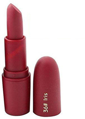 Glamyou Professional Bullet Matte Lipstick Waterproof Iris -36(Brown)