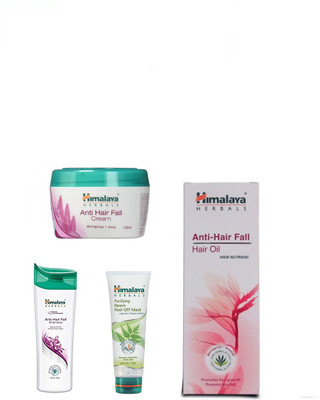Himalaya anti hair fall shampoo, anti hair fall oil, neem peel of mask, anti hair fall cream(Set of 4)
Himalaya anti hair fall shampoo, anti hair fall oil, neem peel of mask, anti hair fall cream(Set of 4)