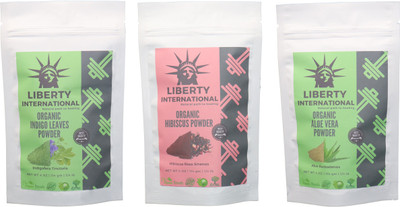 LIBERTY INTERNATIONAL Indigo & Hibiscus & Aloevera Powder ( 114 Gm Each ) For Face , Hair & Skin Care Certified C18(Set of 3)
LIBERTY INTERNATIONAL Indigo & Hibiscus & Aloevera Powder ( 114 Gm Each ) For Face , Hair & Skin Care Certified C18(Set of 3)