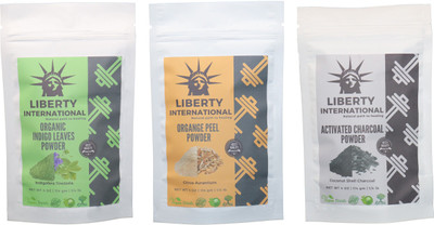 LIBERTY INTERNATIONAL Indigo & Orange & Charcoal Powder ( 114 Gm Each ) For Face , Hair & Skin Care Certified C18(Set of 3)
LIBERTY INTERNATIONAL Indigo & Orange & Charcoal Powder ( 114 Gm Each ) For Face , Hair & Skin Care Certified C18(Set of 3)
