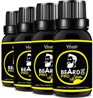 VIHADO Beard, mustache and hair growth oil premium, 20ml for men, for non-hairy, patchy skin for all skin type with natural ingredients 100% safe. (Pack of 4) Hair Oil(20 ml)
VIHADO Beard, mustache and hair growth oil premium, 20ml for men, for non-hairy, patchy skin for all skin type with natural ingredients 100% safe. (Pack of 4) Hair Oil(20 ml)
