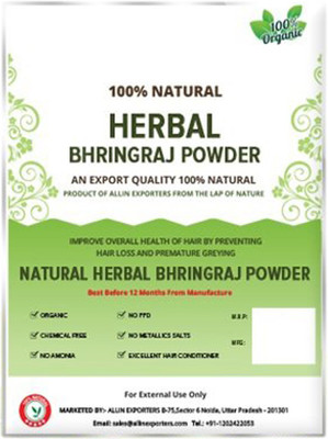 Online Quality Store Herbal Bhringraj Powder For Hair_400g(400 g)