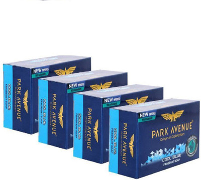 Park Avenue coolblue 125g pack of 4(500 g, Pack of 4)