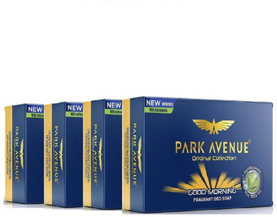 Park Avenue GOOD MORNING soap 125g X 4(500 g, Pack of 4)