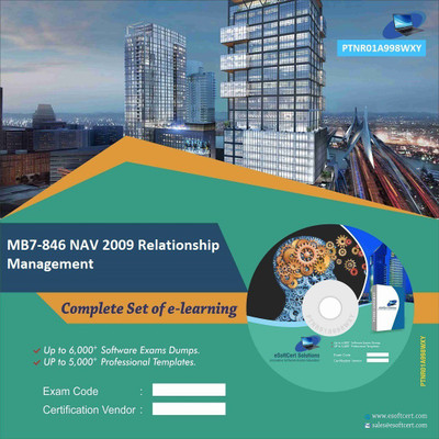 PTNR01A998WXY MB7-846 NAV 2009 Relationship Management Practice Exam E-Book Set(DVD)
PTNR01A998WXY MB7-846 NAV 2009 Relationship Management Practice Exam E-Book Set(DVD)
