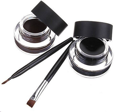 A To Z Traders music flower Waterproof eyeliner gel makeup cosmetics eyes Tools Black & Brown with 2 brush 6 g(Black, Brown)
A To Z Traders music flower Waterproof eyeliner gel makeup cosmetics eyes Tools Black & Brown with 2 brush 6 g(Black, Brown)