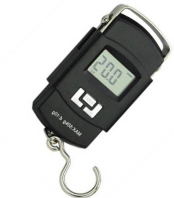 Rorian 50Kg Portable Hanging Luggage Pocket Weight Machine Digital for Weighing Household Items Weighing Scale(Black)
Rorian 50Kg Portable Hanging Luggage Pocket Weight Machine Digital for Weighing Household Items Weighing Scale(Black)
