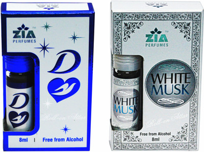 Zia D'Love & White Musk Special Malaysian Edition Floral Attar(White Water Lily)