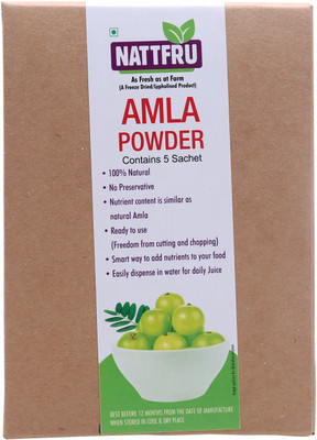 Nattfru AMLA POWDER Nutrition Drink(Amla Flavored)
