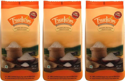 Truefarm Organic Multigrain Health Flour - Buy 2 get 1 free(1500 g, Pack of 3)