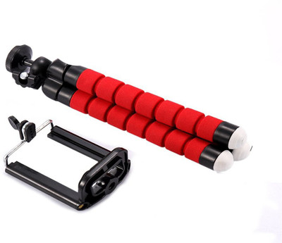 Frocel Velvet Finish Flexible Mini 6 Inch Tripod for phones with Universal Mobile Attachment Tripod(Red, Supports Up to 1000 g)
Frocel Velvet Finish Flexible Mini 6 Inch Tripod for phones with Universal Mobile Attachment Tripod(Red, Supports Up to 1000 g)