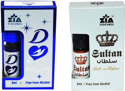 Zia D'Love & SULTAN Special Malaysian Edition Floral Attar(White Water Lily)