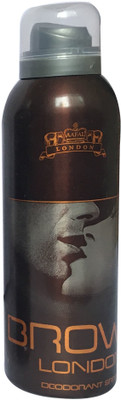 LONDON BROWN ( PACK OF 1) Deodorant Spray - For Men & Women(200 ml)
