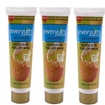 everyuth GOLDEN GLOW PEEL-OFF MASK 90g packof 3(270 g)