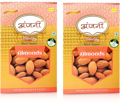 ANJANI Black Pepper Almonds(500 g, Box)
ANJANI Black Pepper Almonds(500 g, Box)