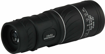 Bushnell Monocular with Mobile Bracket 16x52 Dual Focus Zoom Telescope/Waterproof 16x52 Optics Zoom Lens Monocular Scope for Hunting, Camping, Surveillance Monocular(52 mm, Black)
Bushnell Monocular with Mobile Bracket 16x52 Dual Focus Zoom Telescope/Waterproof 16x52 Optics Zoom Lens Monocular Scope for Hunting, Camping, Surveillance Monocular(52 mm, Black)