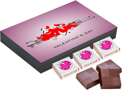 CHOCOCRAFT Valentine's Day Gift - Valentine Chocolate - 12 Chocolate Box Truffles(400 g)
CHOCOCRAFT Valentine's Day Gift - Valentine Chocolate - 12 Chocolate Box Truffles(400 g)