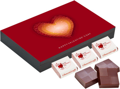 CHOCOCRAFT perfect valentines gift, 6 Chocolate Gift Box, chocolate gift box Truffles(225 g)
CHOCOCRAFT perfect valentines gift, 6 Chocolate Gift Box, chocolate gift box Truffles(225 g)