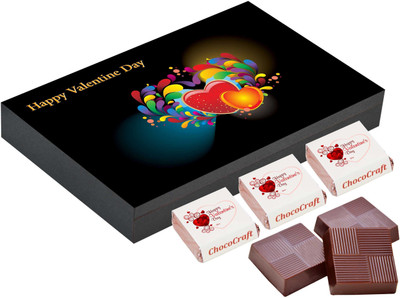CHOCOCRAFT gifts for valentines day, 12 Chocolate Gift Box, chocolate gift box Truffles(425 g)
CHOCOCRAFT gifts for valentines day, 12 Chocolate Gift Box, chocolate gift box Truffles(425 g)