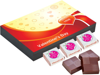 CHOCOCRAFT Valentine's Day Gift - Creative Gift Ideas - 9 Chocolate Box Truffles(325 g)
CHOCOCRAFT Valentine's Day Gift - Creative Gift Ideas - 9 Chocolate Box Truffles(325 g)