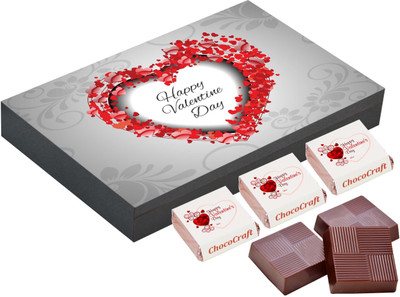 CHOCOCRAFT Valentine Gift - Surprise Gifts For Girlfriend - 6 Chocolate Box Truffles(1000 g)
CHOCOCRAFT Valentine Gift - Surprise Gifts For Girlfriend - 6 Chocolate Box Truffles(1000 g)