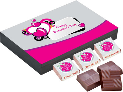 CHOCOCRAFT Valentine's Day Gift - Valentine'S Day Special Gifts For Him - 18 Chocolate Box Truffles(500 g)
CHOCOCRAFT Valentine's Day Gift - Valentine'S Day Special Gifts For Him - 18 Chocolate Box Truffles(500 g)