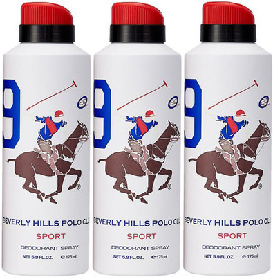 Beverly Hills Polo Club Three No. 9 Deodorant Spray - For Men(525 ml, Pack of 3)
Beverly Hills Polo Club Three No. 9 Deodorant Spray - For Men(525 ml, Pack of 3)