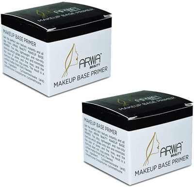 Arwa Beauty Silky Light Weight and Non Oily Makeup Base Pack of 2 Primer - 10 g(Gel)
Arwa Beauty Silky Light Weight and Non Oily Makeup Base Pack of 2 Primer - 10 g(Gel)