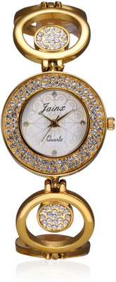 JAINX JW513 Trendy White Dial Watch - For Women